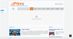 Desktop Screenshot of pitesco.com